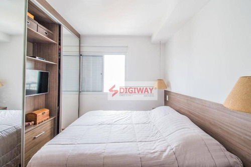 Imagem 12 de 30 de Lindo Apartamento, Com Varanda Gourmet E Lazer Total. - Ap2206