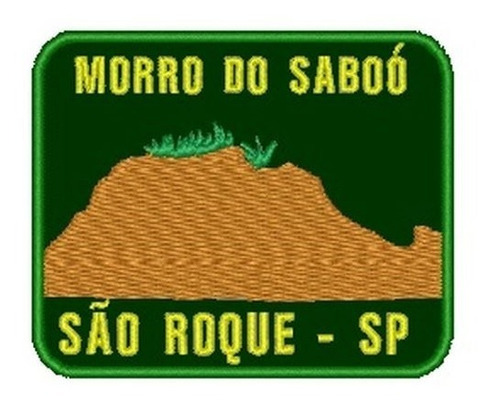 Patch Bordado Termocolante São Roque Sp - Morro Do Sabó
