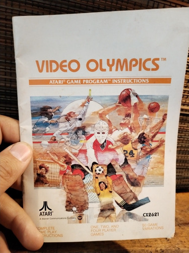 Manual De Instrucciones Case De Atari Video Olympics