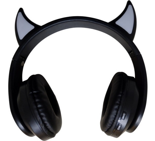 Diadema Headset Audifonos Gato Cable Axuliar Bluetooth Full 