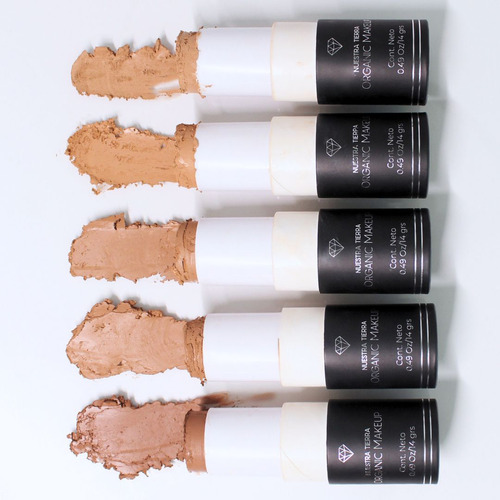 Base de maquillaje en sólido Nuestra Tierra Organic Makeup Makeup Pop Maquilla solido Makeup S04 tono s04 - 14g