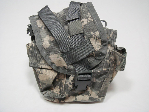 Official Us Military Ii Canteen Utility Pouch (acu, Multicam