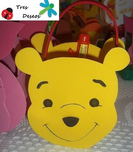 Sorpresitas Bolsitas Goma Eva  Winnie The Pooh Dulceros