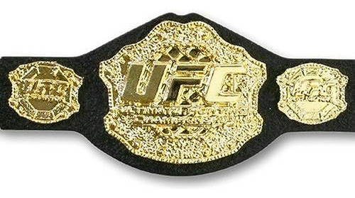 Figura Cinturón Campeonato Peso Pesado Ufc