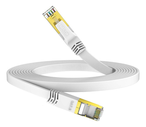 Hiipeak Cable Ethernet Cat 8 De 5 Pies  Cat8 Flat Internet