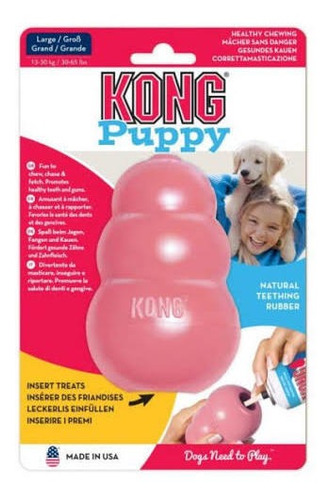 Juguete Para Perro Kong Puppy Xs Rosado. Cachorro