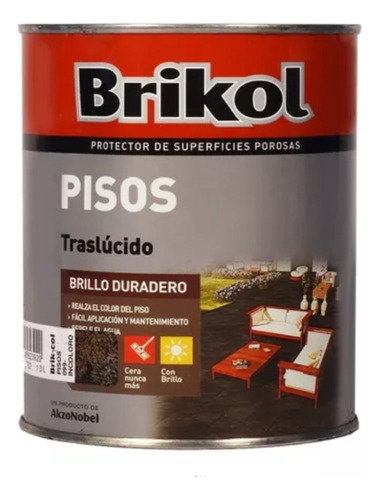 Brikol Pisos Traslucido Brillo Duradero 1 L - Davinci