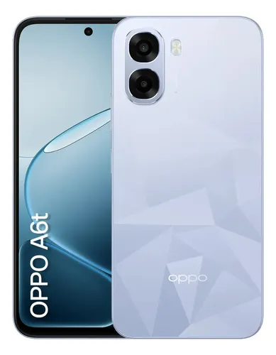 Smartphone Oppo A6t 128gb 12gb Ram 4gb 8gb Ram Virtual Bateria Gigante 6500 Mah Camera Ai Azul Cristal