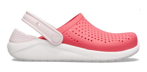 Crocs Literide Kids  Rosa/branco