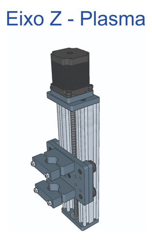 Kit 2 Suporte Tocha Reta Plasma Cnc Para Pt31 P80 Ag65 Lg40