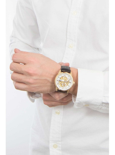 Reloj Bulova Sutton Skeleton Original Hombre Time Square