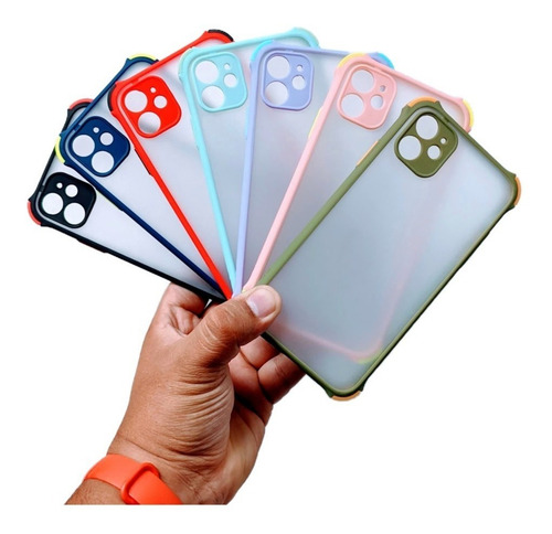 Funda Antigolpes Mate Para iPhone 11 iPhone 12 Pro iPhone 12