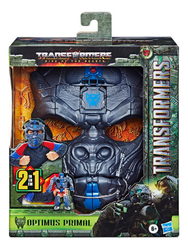 Transformers Rise Of The Beasts: Optimusprimal Mascara 2en1