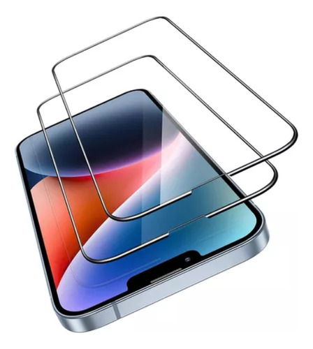 Mica Cristal Templado 12 High 9h+ Paquete 3 Unidades iPhone