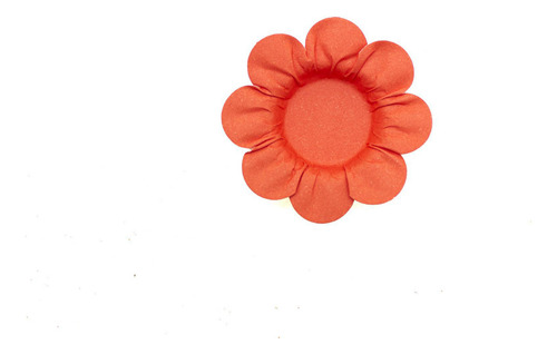 Cartulina con forma de flor para caramelos con 600 unidades, color rojo