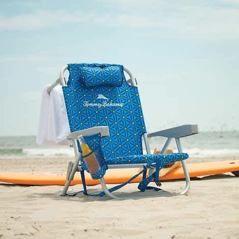 2020 Backpack Cooler Chair With Storage Pouch And Towel Bar