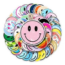 Comprar Etiquetas Stickers Calcomanías Caritas Felices Pack De 50