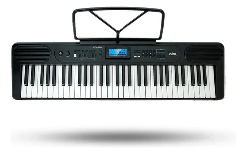 Teclado Musical Voik VTX-730 MIDI 61 Teclas Sensitivas Bluetooth ...
