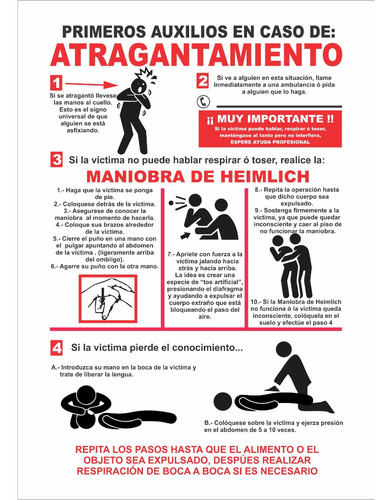 Maniobra De Heimlich, Que Hacer En Caso De Atragantamiento