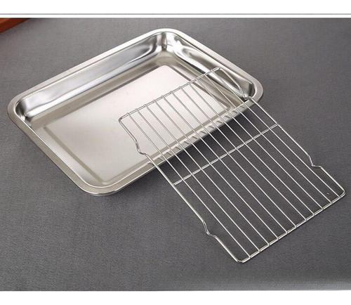 Bandeja Para Hornear, Molde Para 40 Cm X 30 Cm X 4,8 Cm