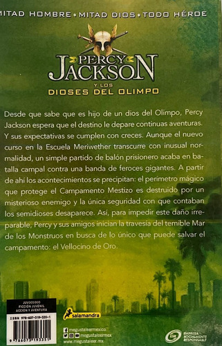 Libro Percy Jackson.. Rick Riordan