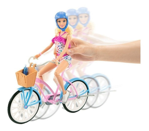 Barbie Paseo En Bicicleta (Usado)
