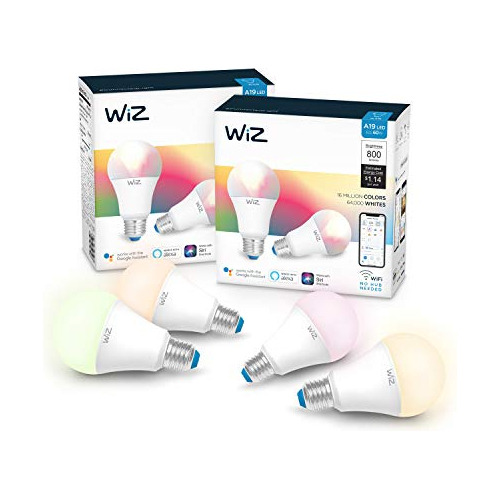 Wiz Iz20126084 - Bombillas Led Inteligentes Conectadas A Wif