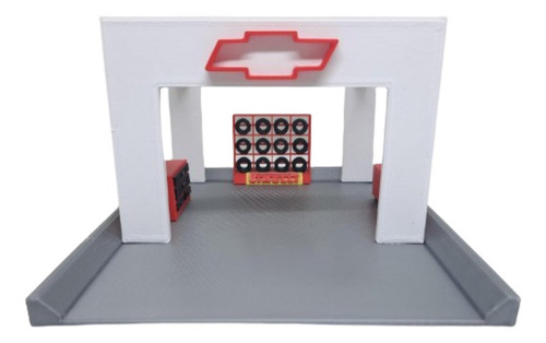 Maqueta/ Diorama Tipo Box Para Autos Escala 1/43