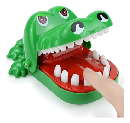 Juguete Cocodrilo Mordelon Juego Para Niños Mordida Dientes