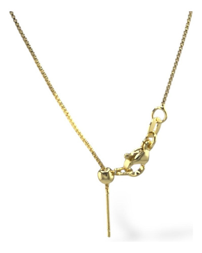 Collar Perla Para Mujer Elegante Gargantilla Dama Dorado - Corazon