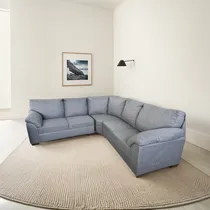 Comprar Sillon 5 Cuerpos \u002F Esquinero Tapizado Tela O Eco Cuero