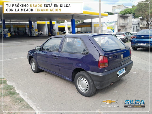 Imagen 7 de 16 de Volkswagen Gol Cl 1.6 1997 Azul 3 Puertas