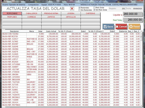 Software O Programa Tienda De Ropa (fashion)