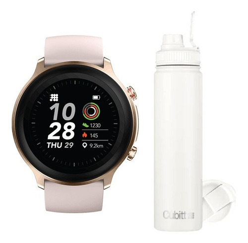 Imagen 1 de 1 de Reloj Smartwatch Bluetooth Cubitt Ct4 + Botella Hydro