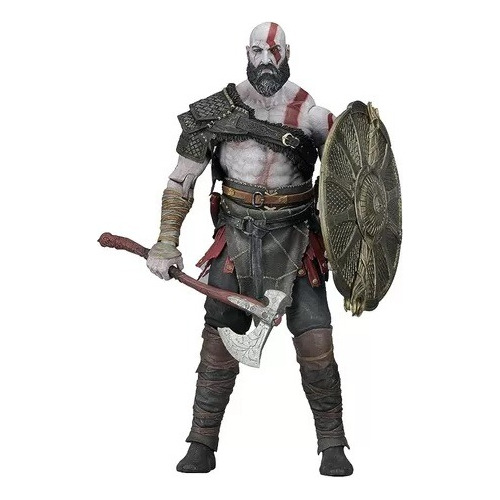 Figura Kratos God Of War Ragnarok Articulada Juguetes Neca