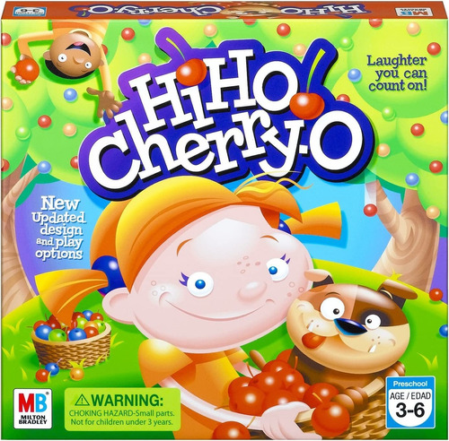 Juego De Mesa Hasbro Hi Ho Cherryo Para 2 O 4 Jugadores Para