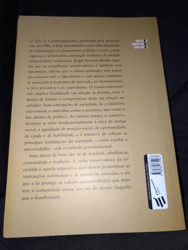 O Que É Conservadorismo - Roger Scruton