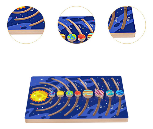 Rompecabezas , Planetas, Solar, Juguete, Actividades