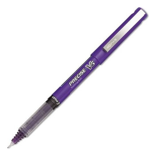 Pluma Boligrafo Precise V5 Extra Fino 0.5mm Morada Pilot