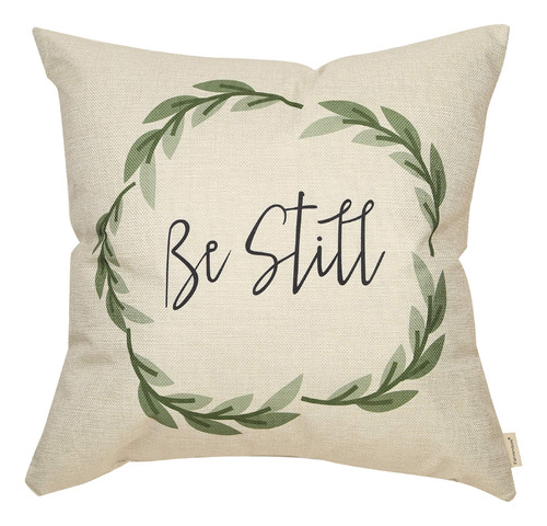 Fahrendom Rustic Be Still - Corona De Olivo Verde, Decoracin