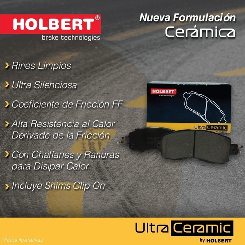Imagen 3 de 5 de Balatas Cerámicas Renault Logan 2015 - 2017