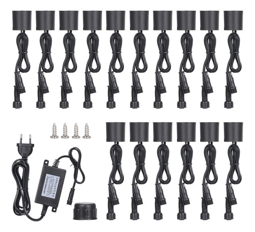 Luces De Cubierta Empotrables, 12 V, Led De Bajo Voltaje, Ip