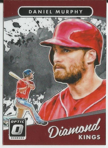 2017 Optic Diamond Kings Daniel Murphy Nationals