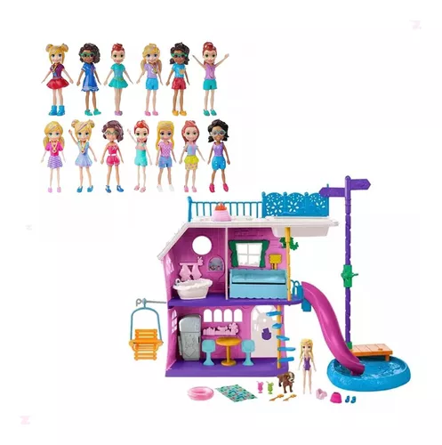 Boneca Polly Pocket Infantil Conjunto Moda Infantil Mattel - Loja Zuza  Brinquedos