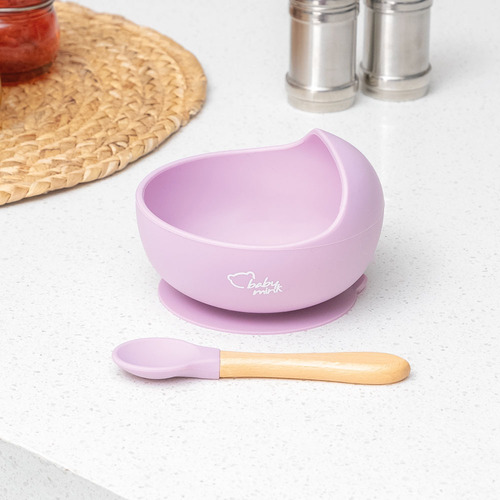 Set De Alimentación Mi Primer Papilla Baby Mink Para Bebé