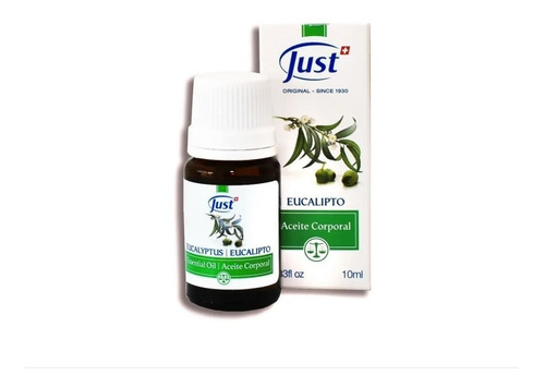 Just Aceite Corporal Eucalipto Aromaterapia Purifica 5ml