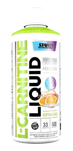 L Carnitina Liquida X 500 Ml. Star Nutrition