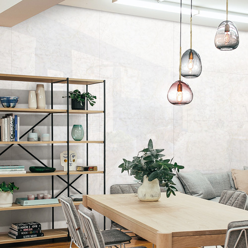 Revestimento De Parede Em 48x68cm Flexível Mármore Branco