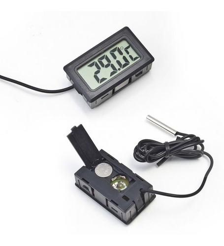 Imagen 2 de 3 de Termometro Medidor Digital Temperatura -50º A 110º Con Sonda