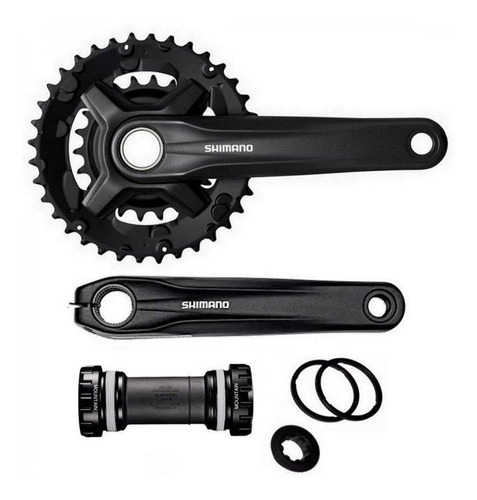 Pedivela Shimano Altus Fc-mt210 175mm 22/36d C/ Mov. Central